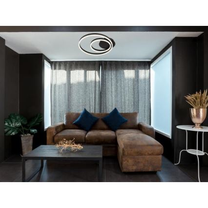 LED prigušiva stropna svjetiljka LED/55W/230V 3000-6500K + daljinski upravljač