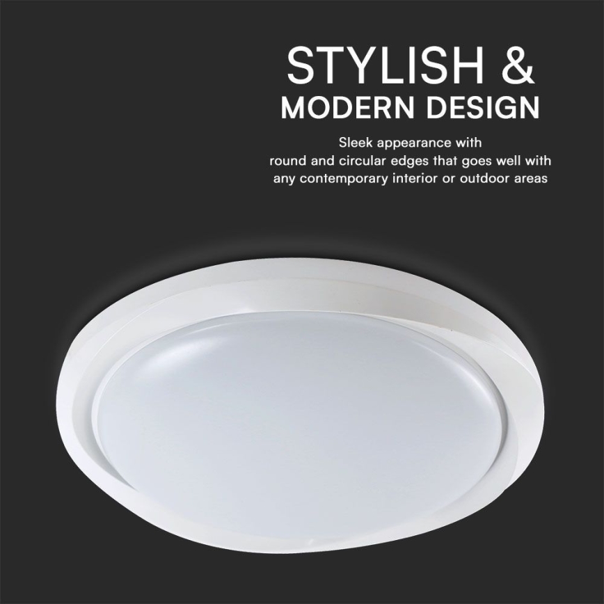 LED Prigušiva stropna svjetiljka LED/60W/230V 3000-6500K 49,2 cm bijela + daljinski upravljač