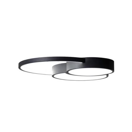 LED Prigušiva stropna svjetiljka LED/60W/230V 3000-6500K crna + daljinski upravljač