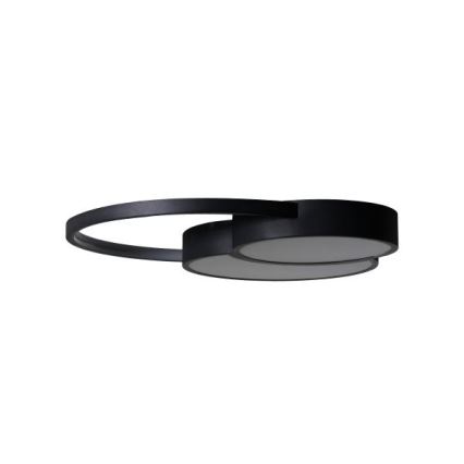 LED Prigušiva stropna svjetiljka LED/60W/230V 3000-6500K crna + daljinski upravljač