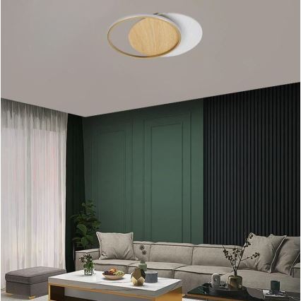 LED Prigušiva stropna svjetiljka LED/60W/230V 3000-6500K + daljinski upravljač