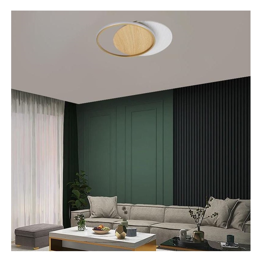 LED Prigušiva stropna svjetiljka LED/60W/230V 3000-6500K + daljinski upravljač