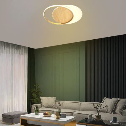 LED Prigušiva stropna svjetiljka LED/60W/230V 3000-6500K + daljinski upravljač