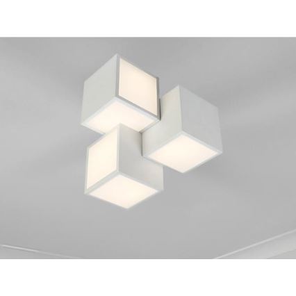 LED Prigušiva stropna svjetiljka LED/60W/230V 3000-6500K + daljinski upravljač