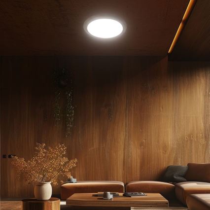 LED Prigušiva stropna svjetiljka LED/60W/230V 3000-6500K pr. 49 cm + daljinski upravljač