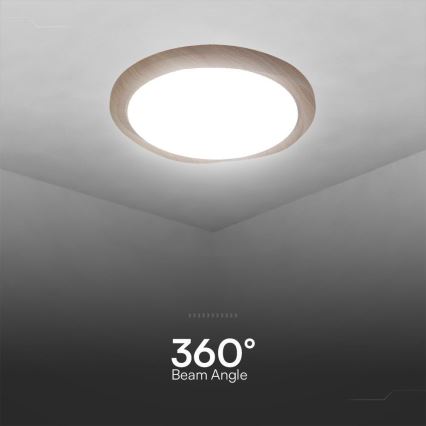 LED Prigušiva stropna svjetiljka LED/60W/230V 3000-6500K pr. 49 cm + daljinski upravljač