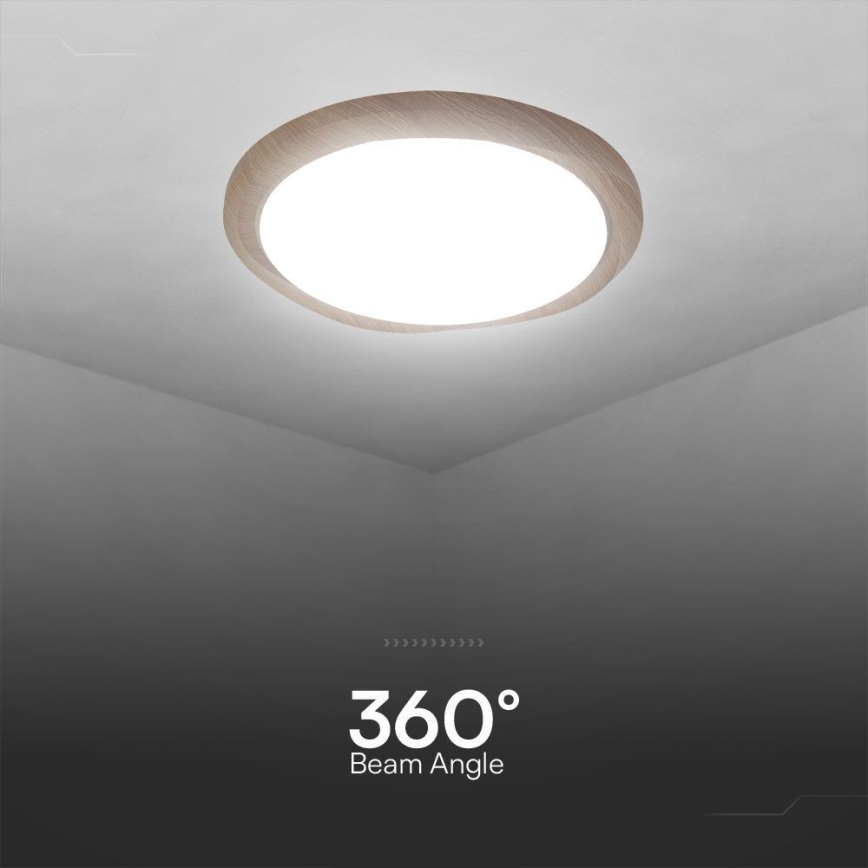 LED Prigušiva stropna svjetiljka LED/60W/230V 3000-6500K pr. 49 cm + daljinski upravljač