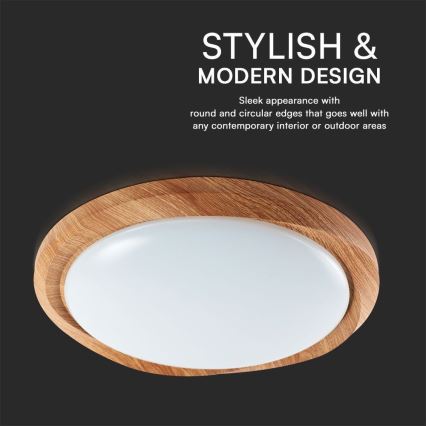 LED Prigušiva stropna svjetiljka LED/60W/230V 3000-6500K pr. 49 cm + daljinski upravljač