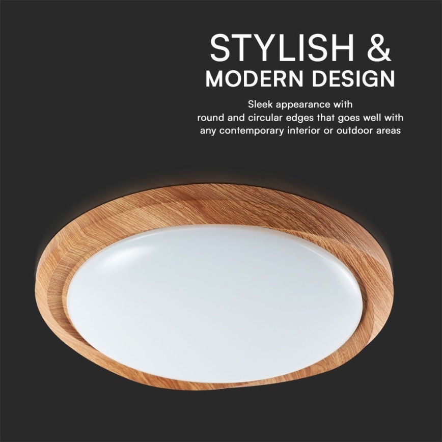 LED Prigušiva stropna svjetiljka LED/60W/230V 3000-6500K pr. 49 cm + daljinski upravljač