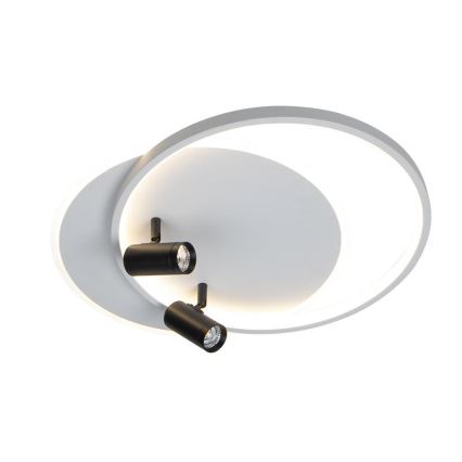 LED Prigušiva stropna svjetiljka LED/65W/230V 3000-6500K bijela + daljinski upravljač