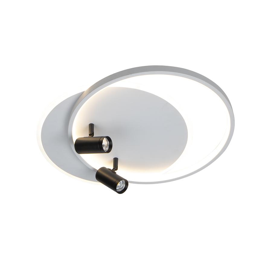 LED Prigušiva stropna svjetiljka LED/65W/230V 3000-6500K bijela + daljinski upravljač