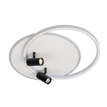 LED Prigušiva stropna svjetiljka LED/65W/230V 3000-6500K bijela + daljinski upravljač