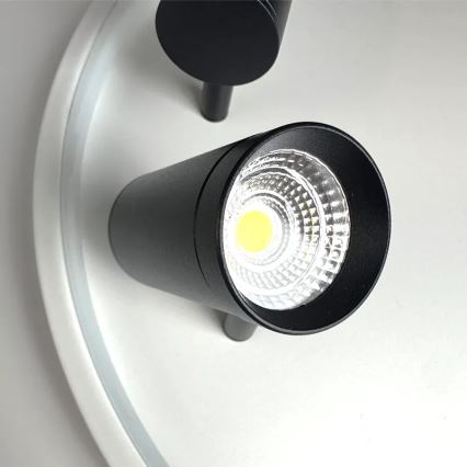 LED Prigušiva stropna svjetiljka LED/65W/230V 3000-6500K bijela + daljinski upravljač