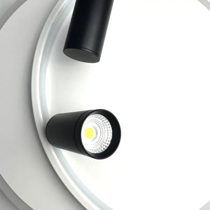 LED Prigušiva stropna svjetiljka LED/65W/230V 3000-6500K bijela + daljinski upravljač