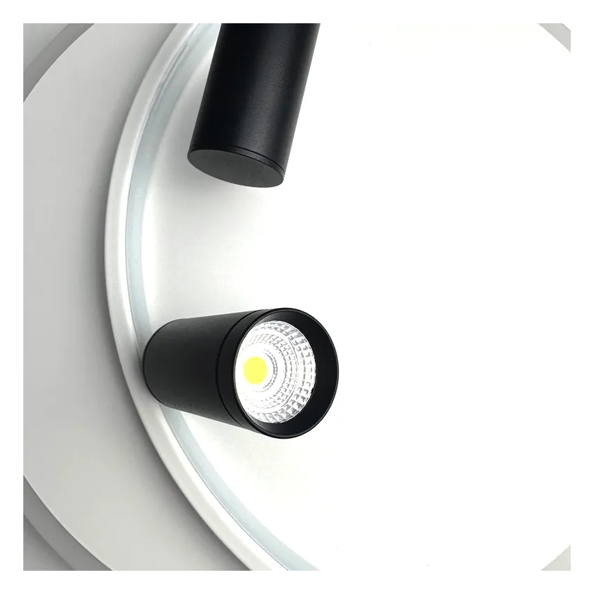 LED Prigušiva stropna svjetiljka LED/65W/230V 3000-6500K bijela + daljinski upravljač