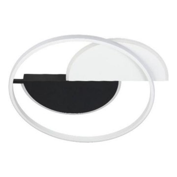 LED Prigušiva stropna svjetiljka LED/70W/230V 3000-6500K bijela/crna + daljinski upravljač