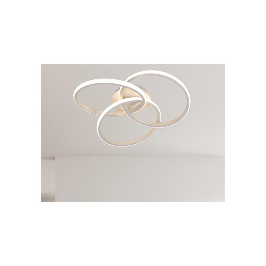 LED Prigušiva stropna svjetiljka LED/70W/230V 3000-6500K bijela + daljinski upravljač