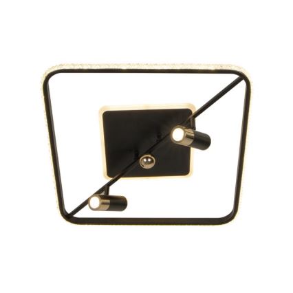 LED Prigušiva stropna svjetiljka LED/70W/230V 3000-6500K crna + daljinski upravljač