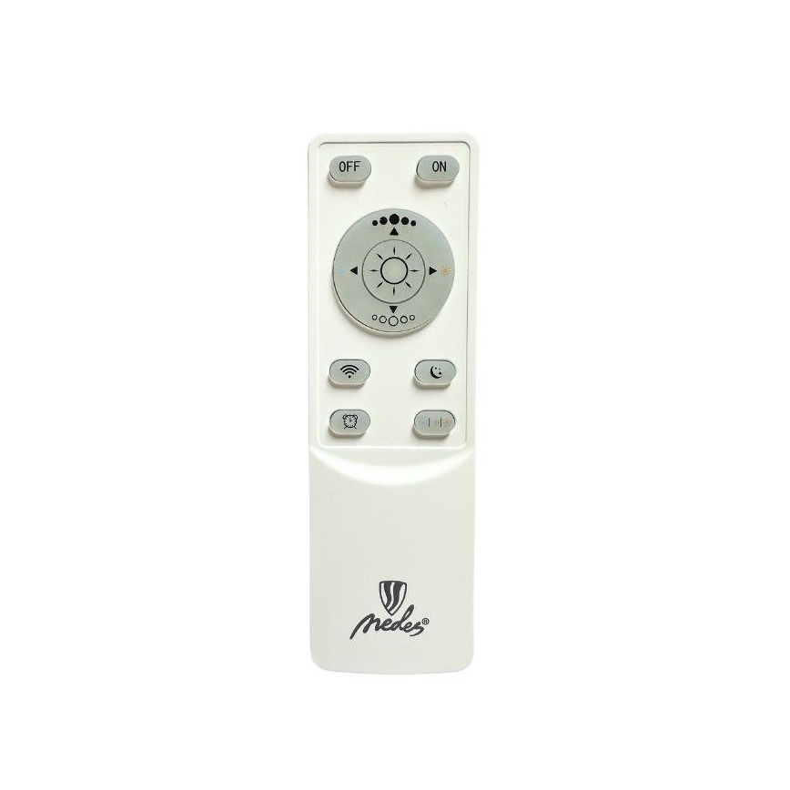 LED Prigušiva stropna svjetiljka LED/70W/230V 3000-6500K crna/smeđa + daljinski upravljač