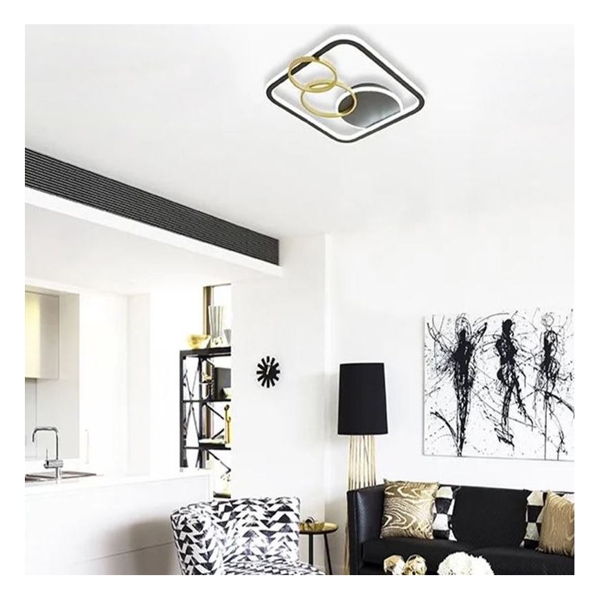 LED Prigušiva stropna svjetiljka LED/70W/230V 3000-6500K + daljinski upravljač