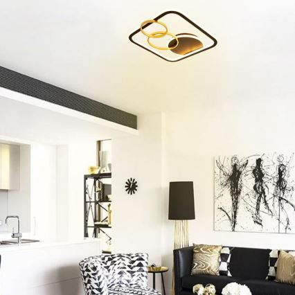 LED Prigušiva stropna svjetiljka LED/70W/230V 3000-6500K + daljinski upravljač