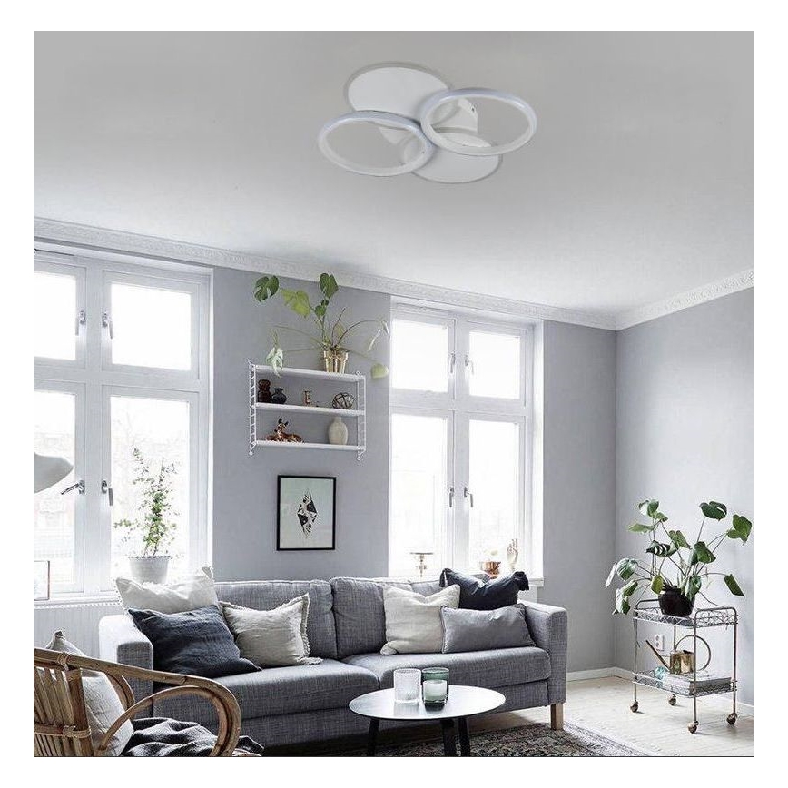 LED Prigušiva stropna svjetiljka LED/70W/230V 3000-6500K + daljinski upravljač