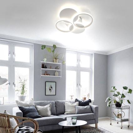 LED Prigušiva stropna svjetiljka LED/70W/230V 3000-6500K + daljinski upravljač