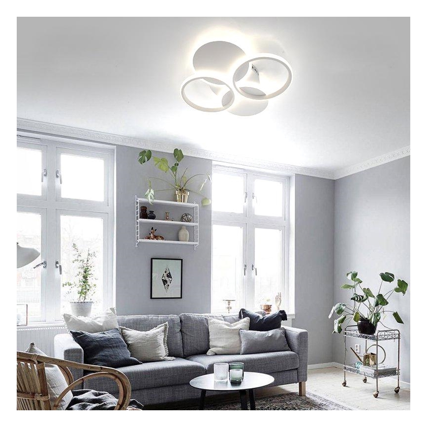 LED Prigušiva stropna svjetiljka LED/70W/230V 3000-6500K + daljinski upravljač