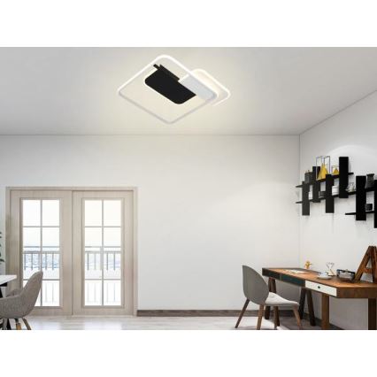 LED Prigušiva stropna svjetiljka LED/70W/230V 3000-6500K + daljinski upravljač