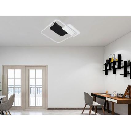 LED Prigušiva stropna svjetiljka LED/70W/230V 3000-6500K + daljinski upravljač