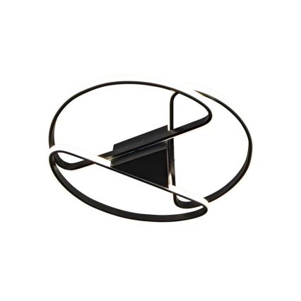 LED Prigušiva stropna svjetiljka LED/75W/230V 3000-6500K crna + daljinski upravljač