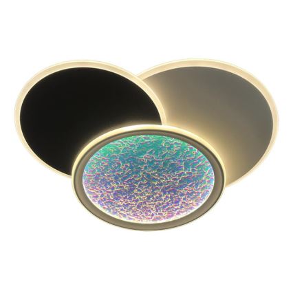 LED Prigušiva stropna svjetiljka LED/80W/230V 3000-6500K bijela + daljinski upravljač