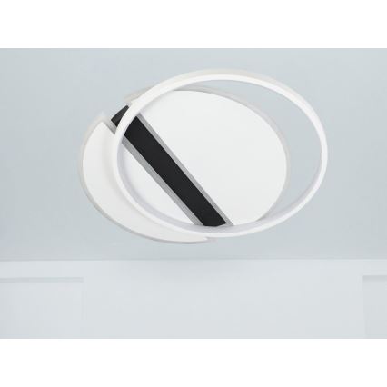LED Prigušiva stropna svjetiljka LED/80W/230V 3000-6500K bijela + daljinski upravljač