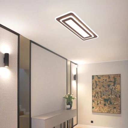 LED Prigušiva stropna svjetiljka LED/85W/230V 3000-6500K + daljinski upravljač