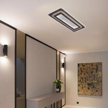 LED Prigušiva stropna svjetiljka LED/85W/230V 3000-6500K + daljinski upravljač