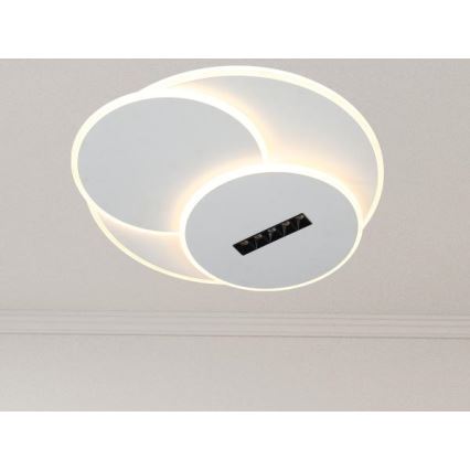 LED Prigušiva stropna svjetiljka LED/90W/230V 3000-6500K bijela + daljinski upravljač