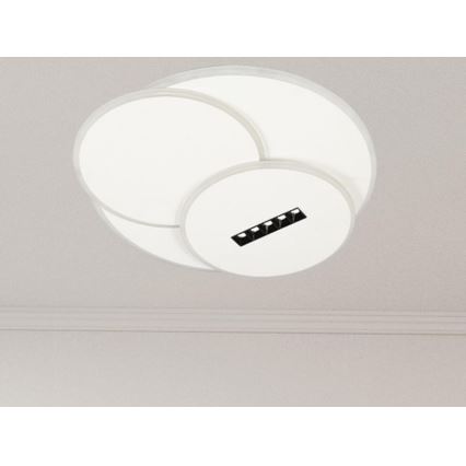 LED Prigušiva stropna svjetiljka LED/90W/230V 3000-6500K bijela + daljinski upravljač