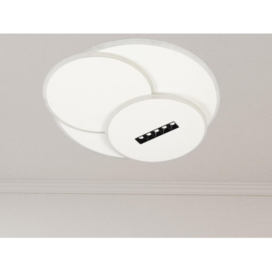 LED Prigušiva stropna svjetiljka LED/90W/230V 3000-6500K bijela + daljinski upravljač