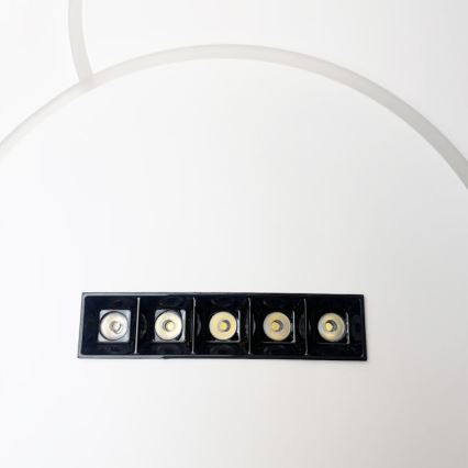 LED Prigušiva stropna svjetiljka LED/90W/230V 3000-6500K bijela + daljinski upravljač