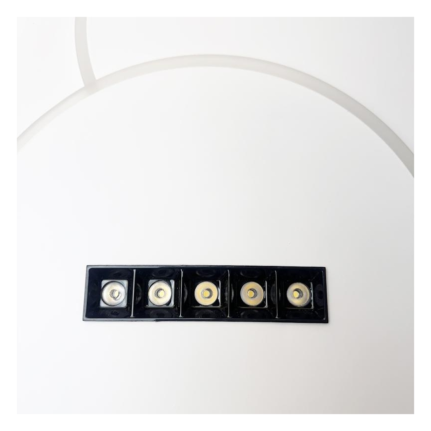 LED Prigušiva stropna svjetiljka LED/90W/230V 3000-6500K bijela + daljinski upravljač