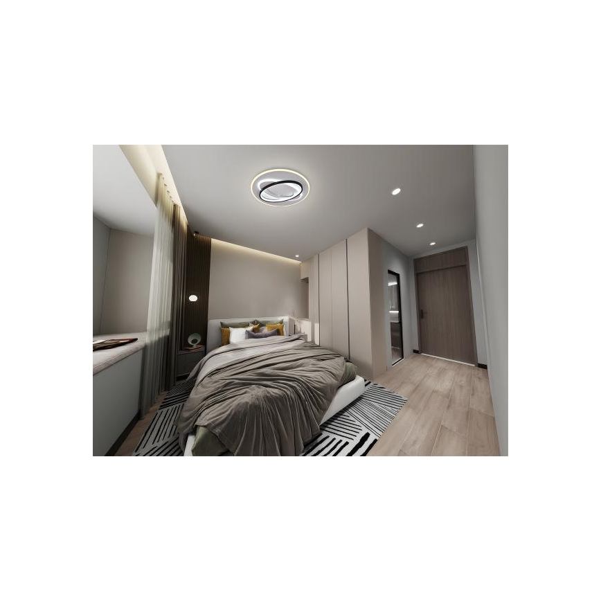 LED Prigušiva stropna svjetiljka LED/90W/230V 3000-6500K + daljinski upravljač