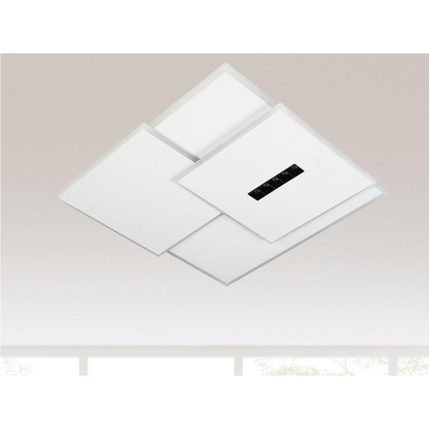 LED Prigušiva stropna svjetiljka LED/95W/230V 3000-6500K bijela + daljinski upravljač