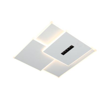 LED Prigušiva stropna svjetiljka LED/95W/230V 3000-6500K bijela + daljinski upravljač