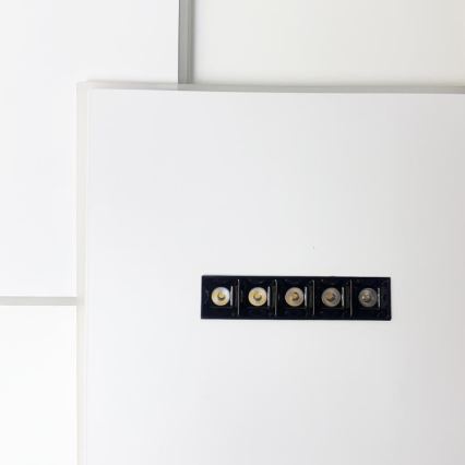LED Prigušiva stropna svjetiljka LED/95W/230V 3000-6500K bijela + daljinski upravljač