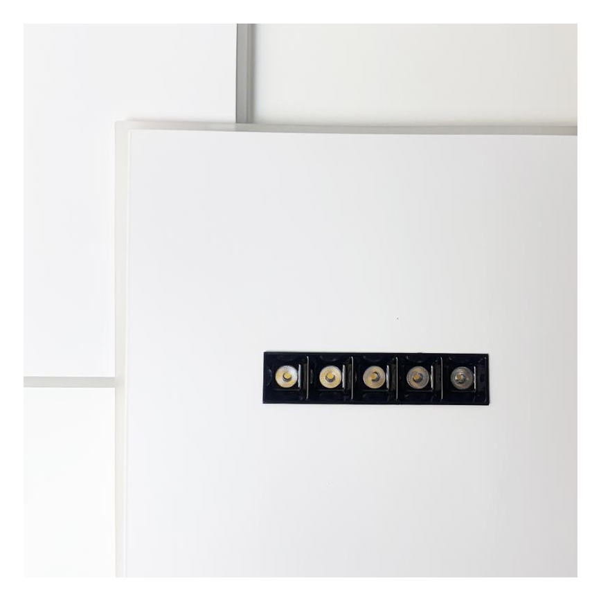 LED Prigušiva stropna svjetiljka LED/95W/230V 3000-6500K bijela + daljinski upravljač