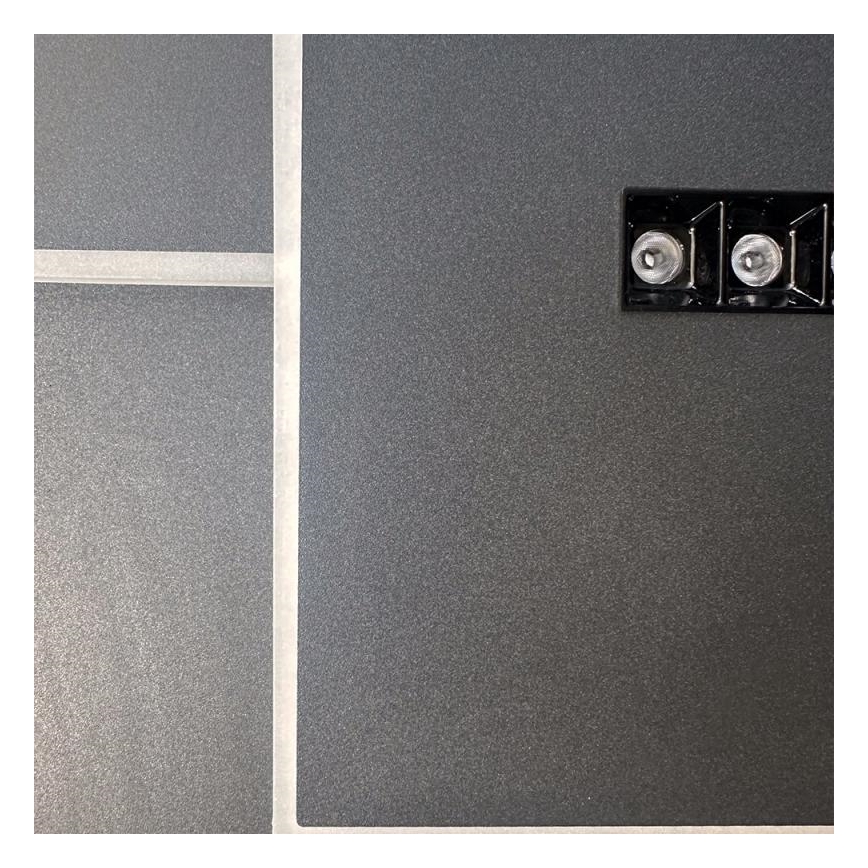 LED Prigušiva stropna svjetiljka LED/95W/230V 3000-6500K crna + daljinski upravljač