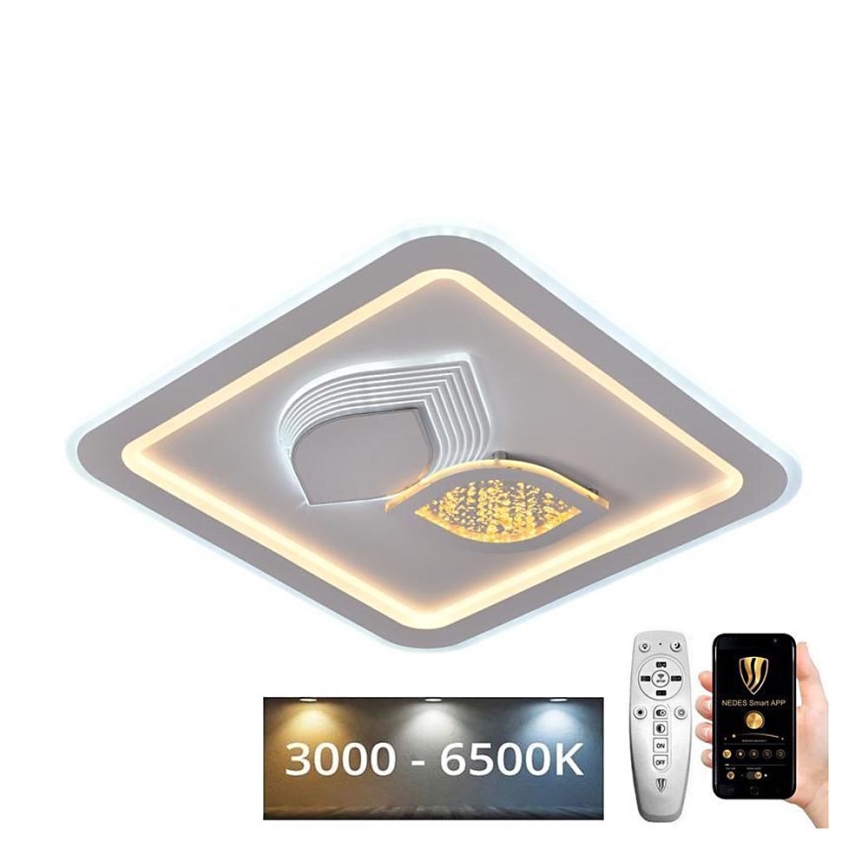 LED Prigušiva stropna svjetiljka LED/95W/230V 3000-6500K + daljinski upravljač