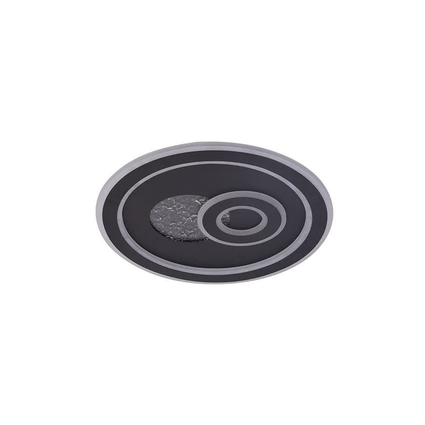 LED Prigušiva stropna svjetiljka LED/95W/230V 3000-6500K crna + daljinski upravljač