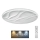 LED Prigušiva stropna svjetiljka LIKA LED/60W/230V 2700-6500K pr. 58 cm + daljinski upravljač