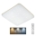 LED Prigušiva stropna svjetiljka MANA LED/36W/230V 2700-6500K 43x43 cm + daljinski upravljač